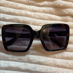 BCBGeneration Women's Square Tortoise Sunglasses